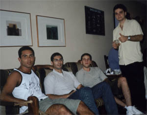 Tadeu, Rodrigo, Joo e Leo