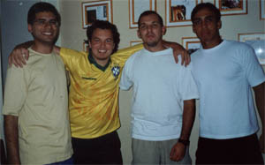 John, Freddy, Luiz & Fabiano