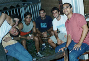 Sandro, Leo, Fabiano, Luiz Alexandre, Dudi & Felipe