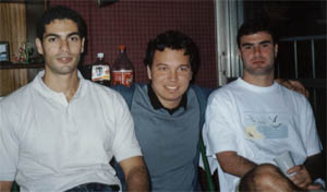 Rodrigão, Freddy e Bernardo