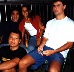 Marinho, Aline, Bernardo e Freddy