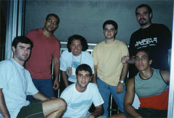 Bernardo, Felipe, Freddy, Dudi, Leo, Raphael & Fabiano